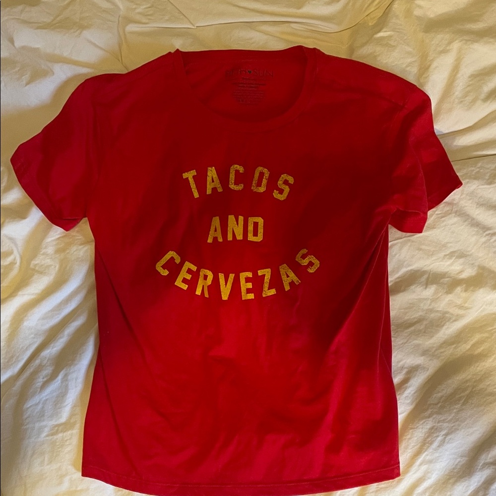 Fifth Sun Red Tacos and Cervezas Tee